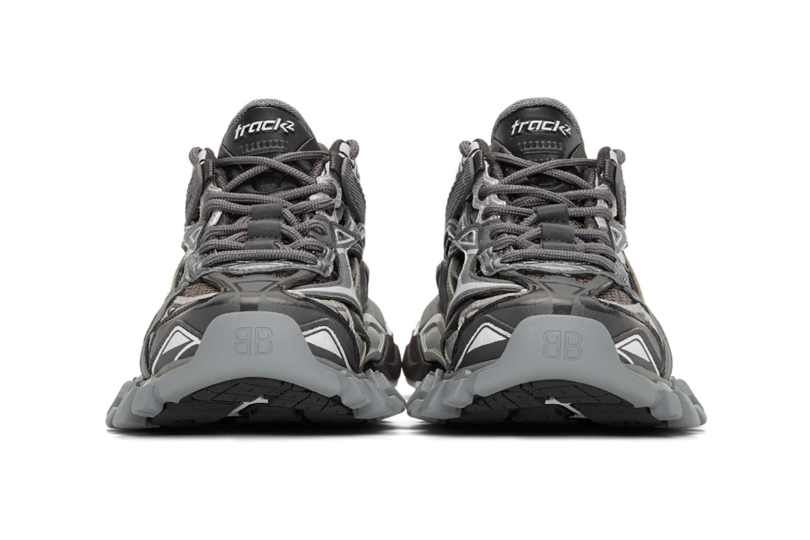 balenciaga track 2 sneakers grey black designer shoes footwear