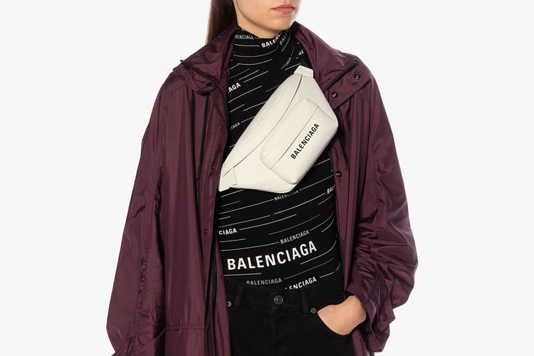 Elevate Your Street Style With Balenciaga's Logo Belt Bag