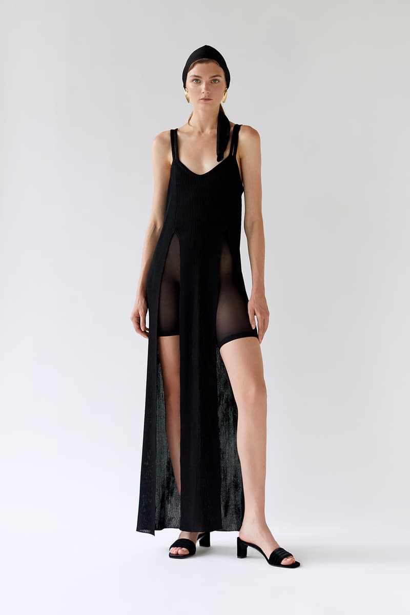 bevza spring summer lookbook black dress