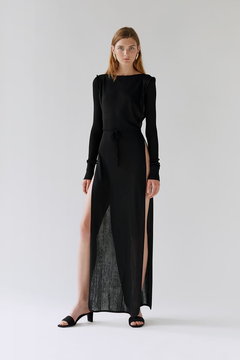 bevza spring summer lookbook black dress