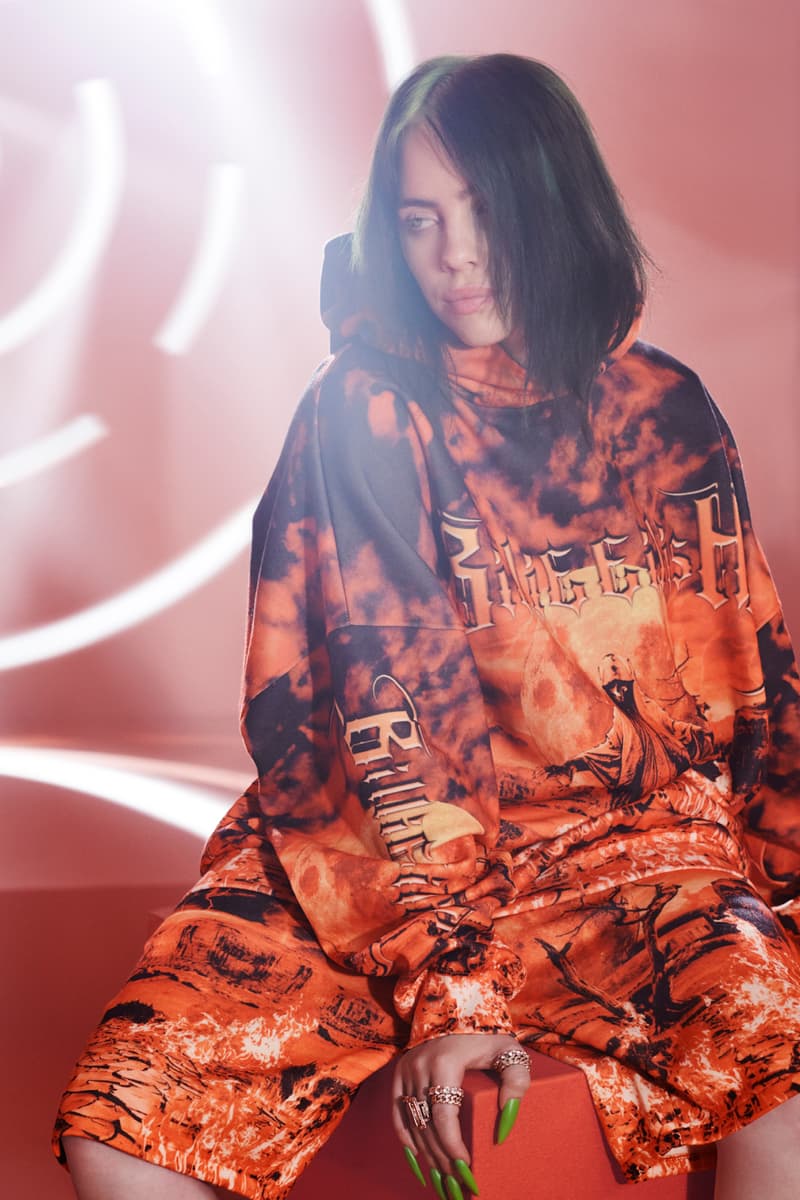 Billie Eilish Bershka Collection Collaboration Lookbook Pieces Release Date Merch Fan Fashion 