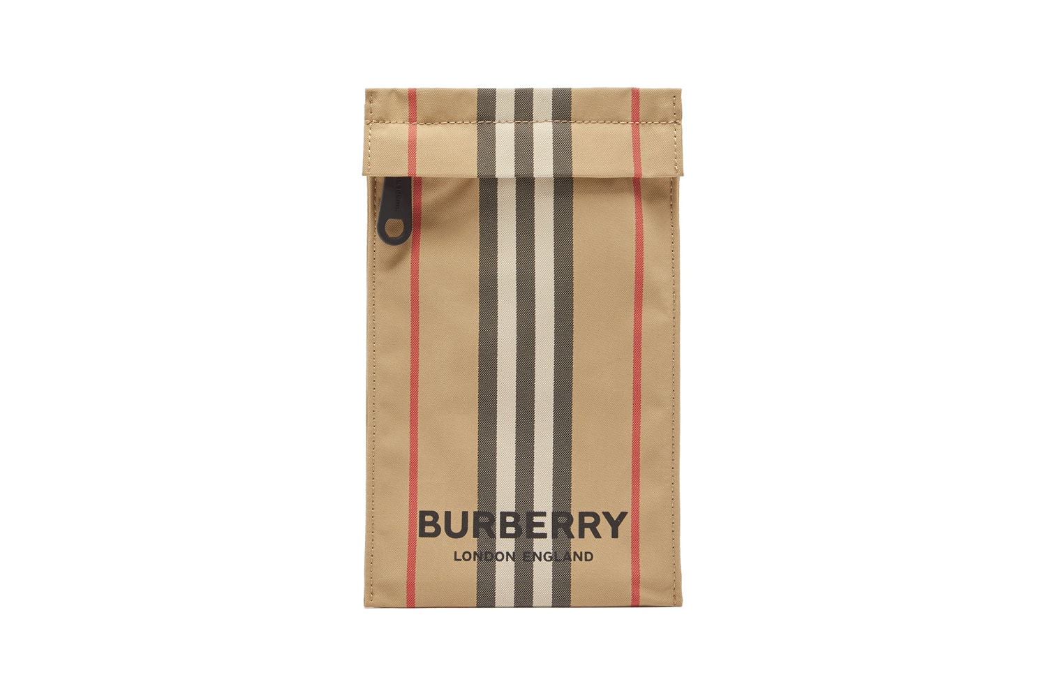 burberry phone pouch Heritage Stripe Canvas riccardo tisci check accessories 