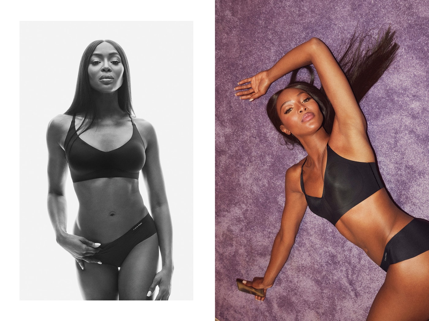 calvin klain irl undewear naomi campbell