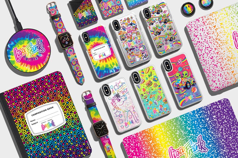 casetify lisa frank collaboration phone cases apple iphone samsung android phone airpods macbook ipad accessories tech stickers throwback childhood