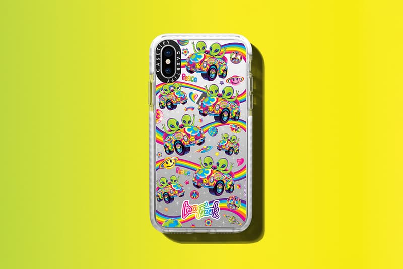 casetify lisa frank collaboration phone cases apple iphone samsung android phone airpods macbook ipad accessories tech stickers throwback childhood