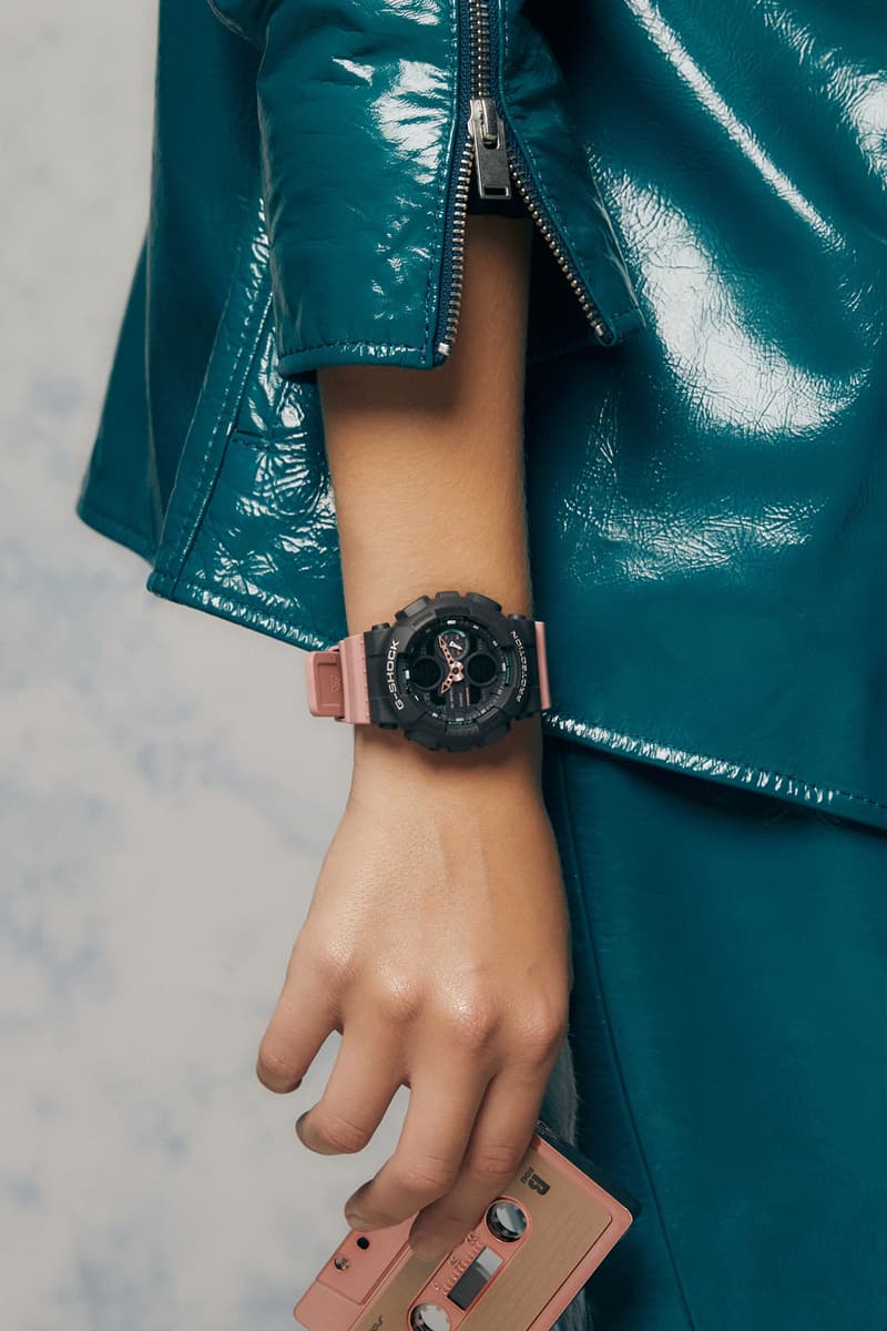 Casio G Shock Pink Watch GMAS140- 4A Spring Summer 2019 Lookbook