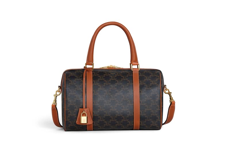 celine triomphe canvas essentiels collection hedi slimane haute maroquinerie designer luggage bags accessories