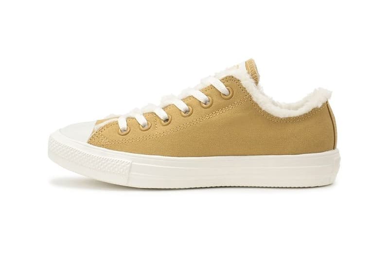Converse Chuck Taylor All Star Slip Fleece Camel White