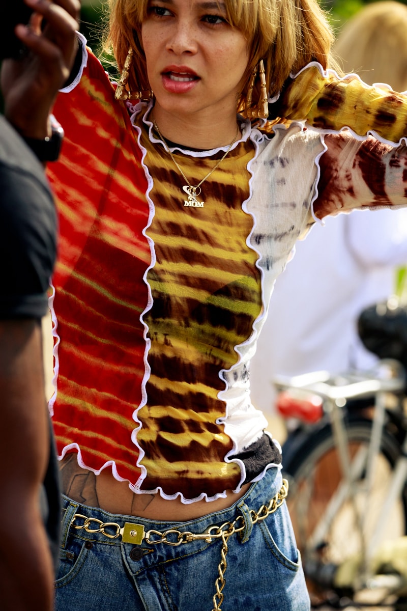 Copenhagen Fashion Week CPHFW Spring Summer 2020 Street Style SS20 Influencer Asai Tie Dye Top