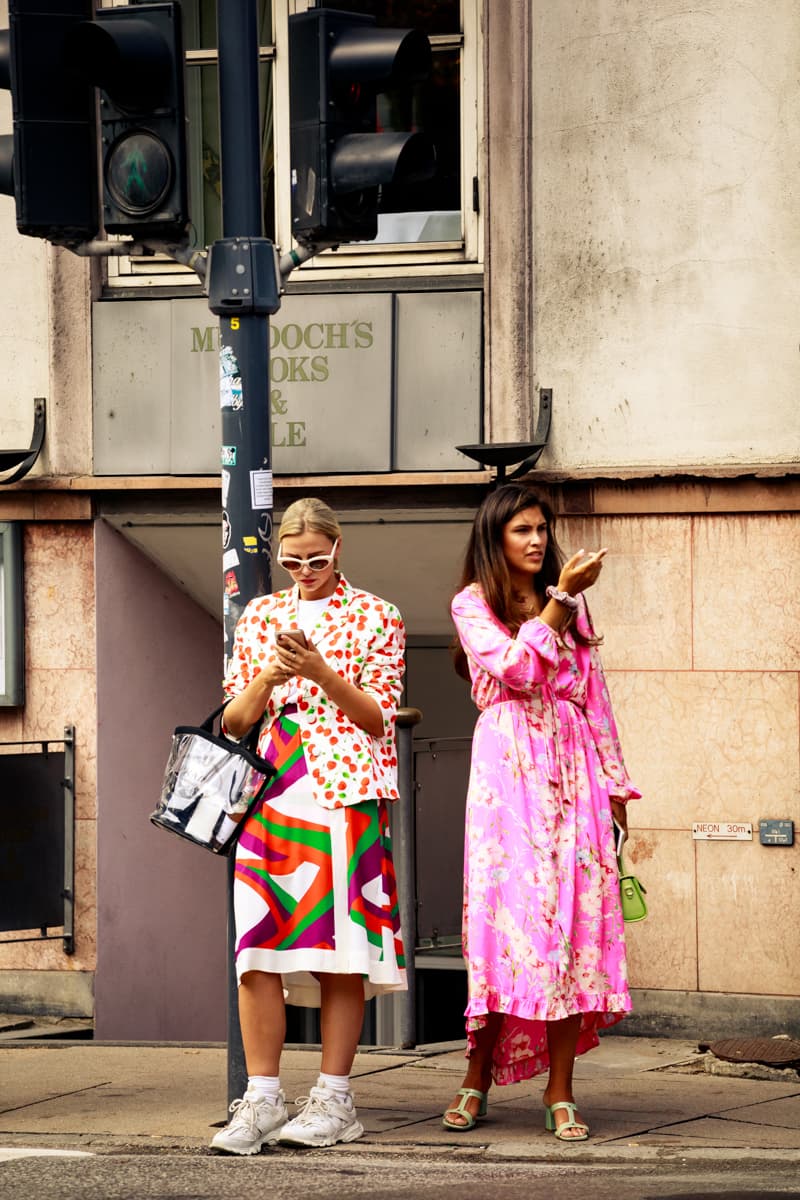 bottega veneta diagonal panelled belt item CPHFW Spring Summer 2020 Street Style SS20 Influencers