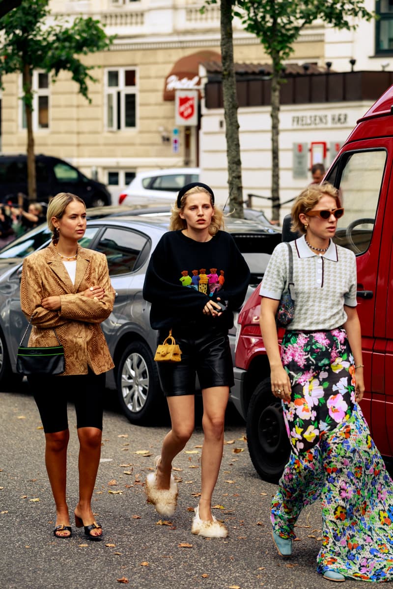 bottega veneta diagonal panelled belt item CPHFW Spring Summer 2020 Street Style SS20 Influencers