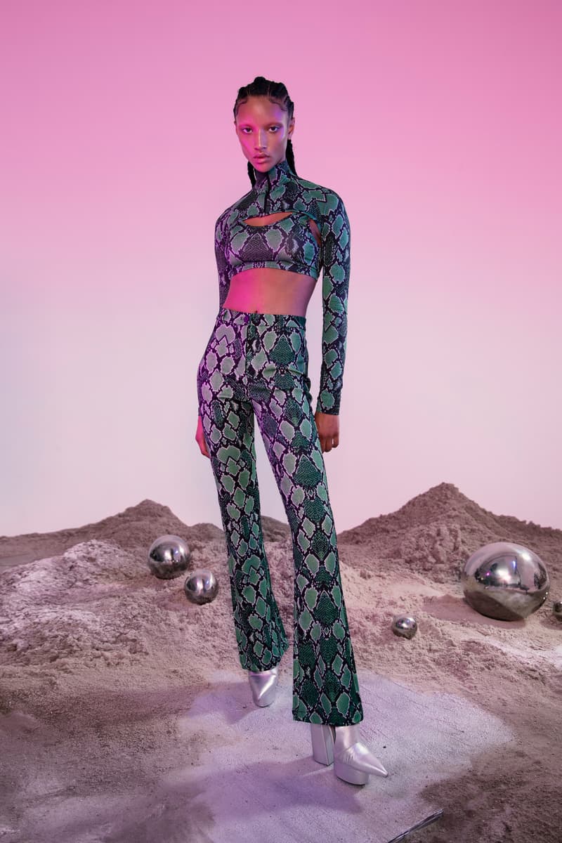 Daily Paper Fall Winter 2019 Lookbook Top Pants Green Black