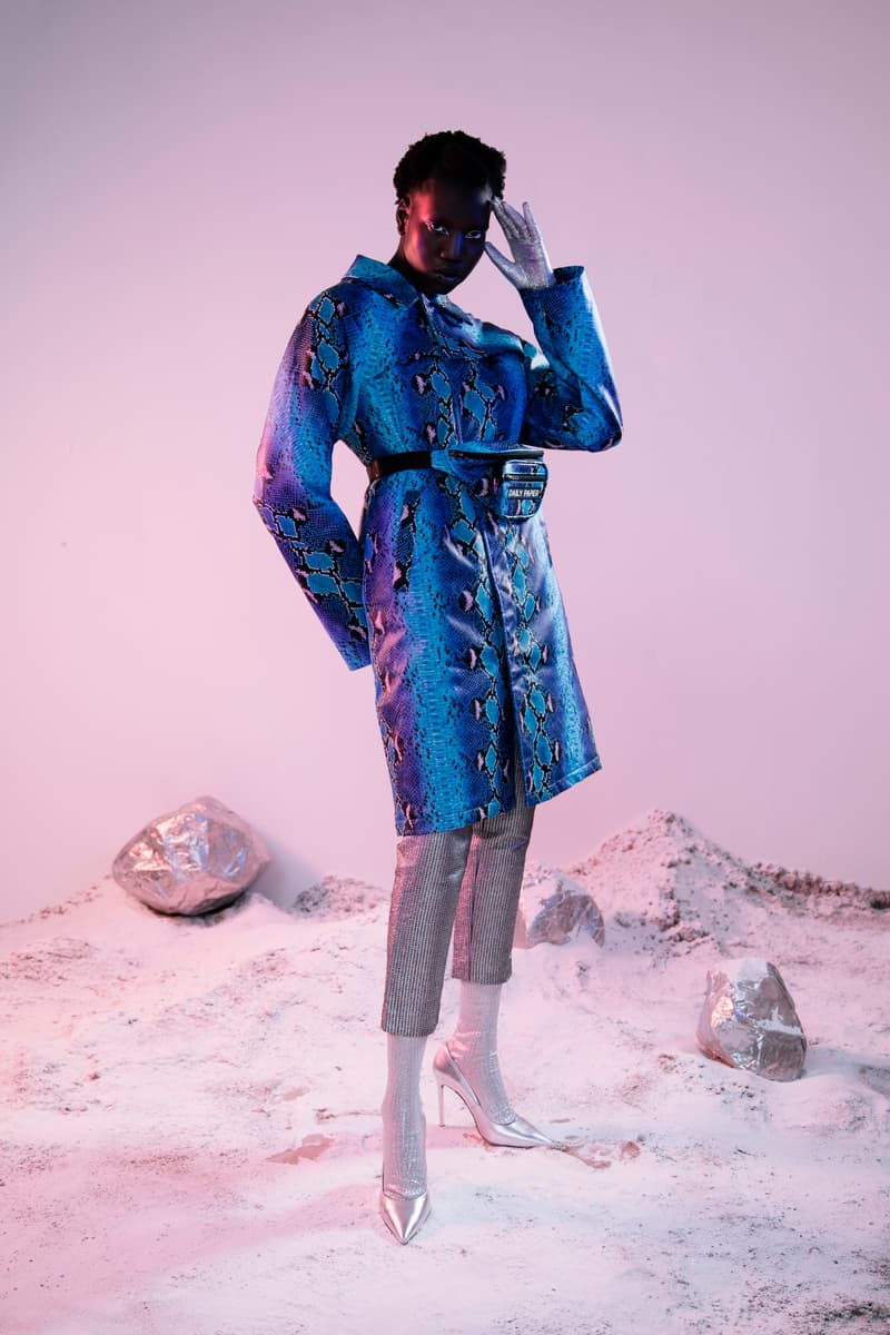 Daily Paper Fall Winter 2019 Lookbook Jacket Blue