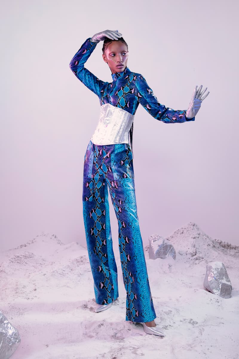 Daily Paper Fall Winter 2019 Lookbook Top Pants Blue
