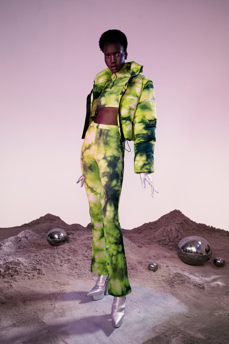 Daily Paper Fall Winter 2019 Lookbook Top Pants Jacket Green