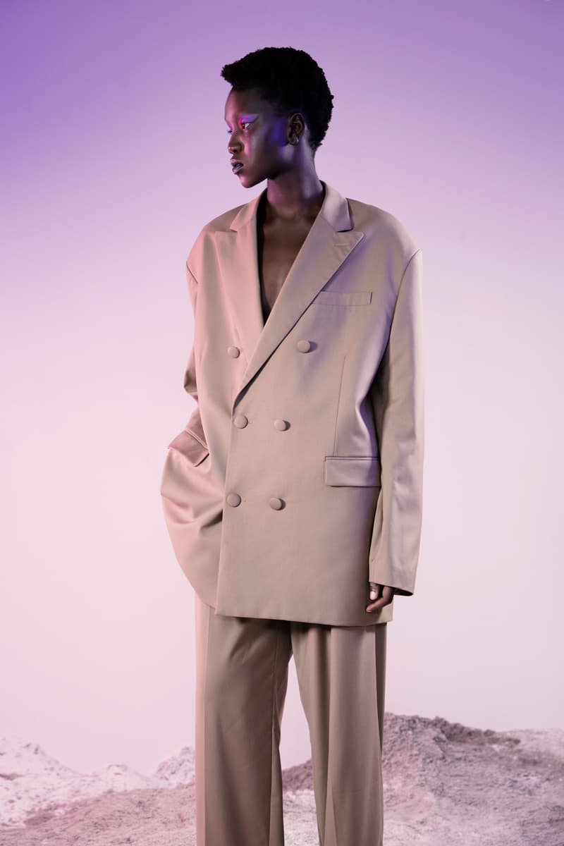 Daily Paper Fall Winter 2019 Lookbook Blazer Tan