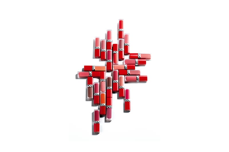dior rouge ultra care liquid lipsticks red matte skincare ingredients release makeup beauty