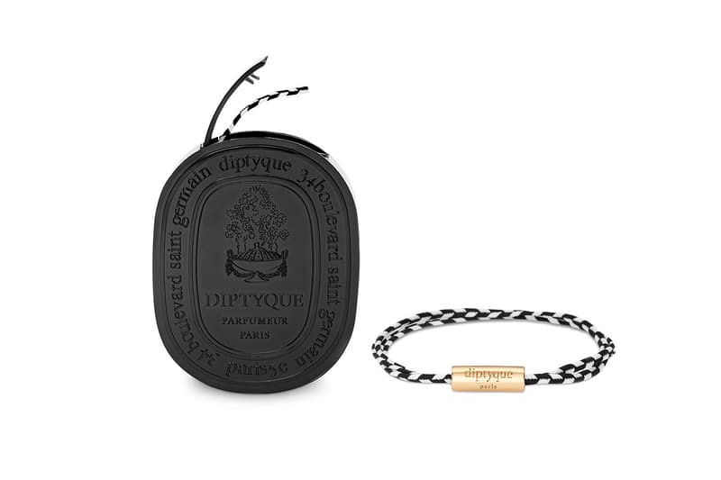diptyque perfume fragrance prets a parfumer collection scented accessories bracelets brooches stickers