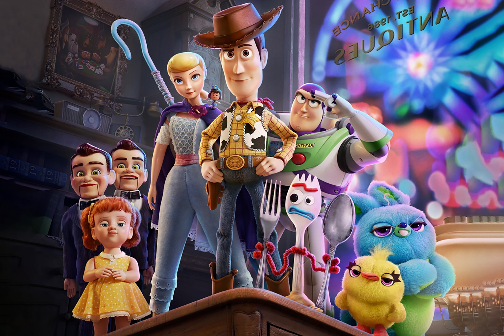 disney pixar toy story 4 woody buzz lightyear forky little bo peep box office record breaking movies films cinema