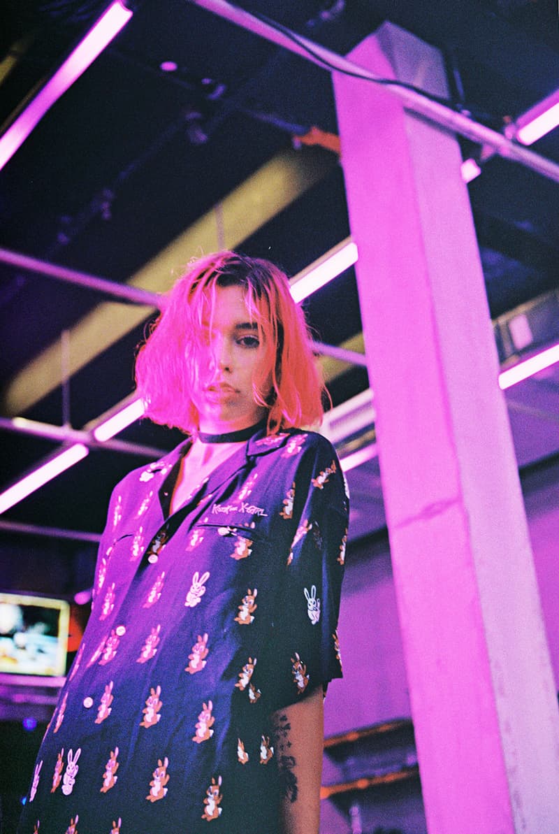 dover street market x-girl london dsml pop-up collaboration t-shirts dresses womens streetwear