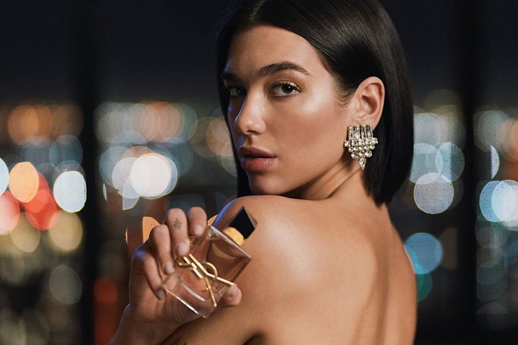 Here's a First Look at Dua Lipa's YSL Beauty Fragrance Campaign