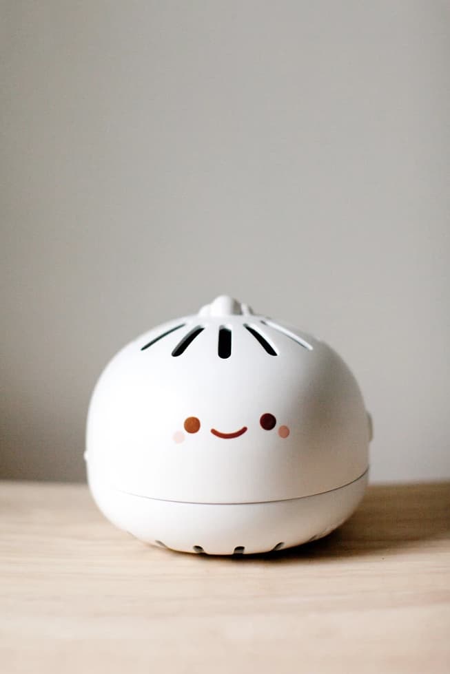 Dumpling Air Purifier Cute Food Home Decor Lamp Adorable Accessory Clean Air Small Gadget