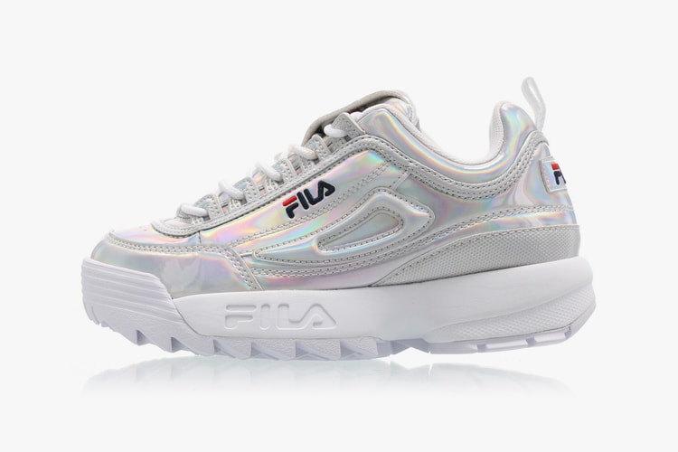 Make a Statement This Summer in FILA's Holographic Disruptor 2 Sneaker