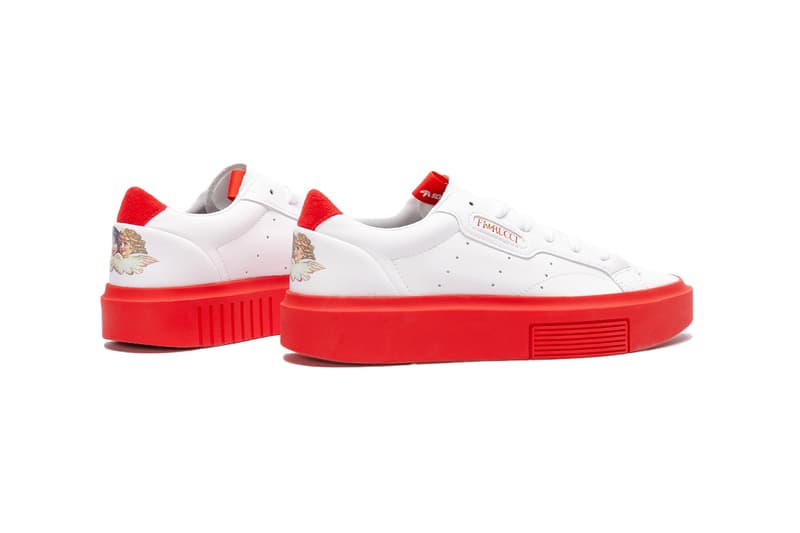 Fiorucci adidas Originals Super Sleek Red White | Hypebae Fiorucci adidas Originals Super Sleek Red White | Hypebae