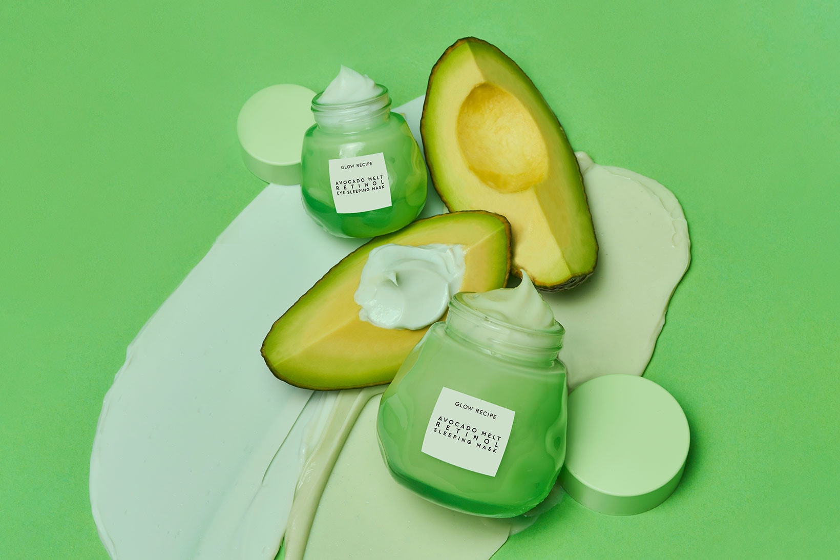 glow recipe avocado melt retinol sleeping eye masks k-beauty sephora hyaluronic acid skincare
