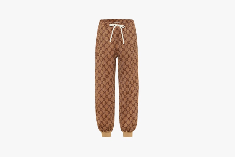 gucci gg logo trackpants womens fall fashion 