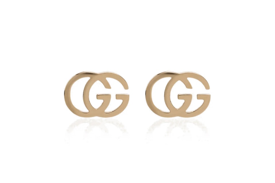 Gucci Gold Logo Earrings 18K Jewelry Piece | Hypebae