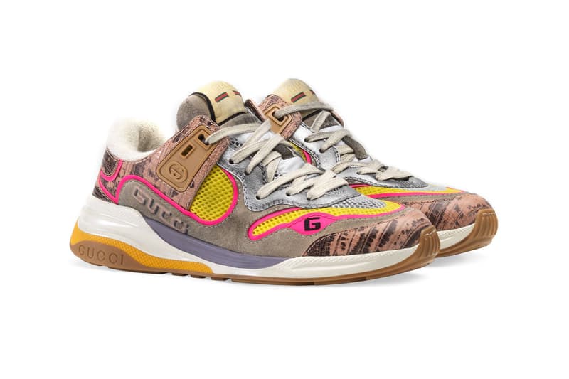 gucci ultrapace womens sneakers tejus print vintage alessandro michele