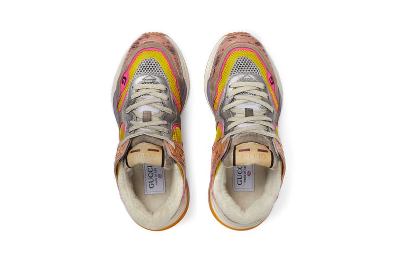 gucci ultrapace womens sneakers tejus print vintage alessandro michele 