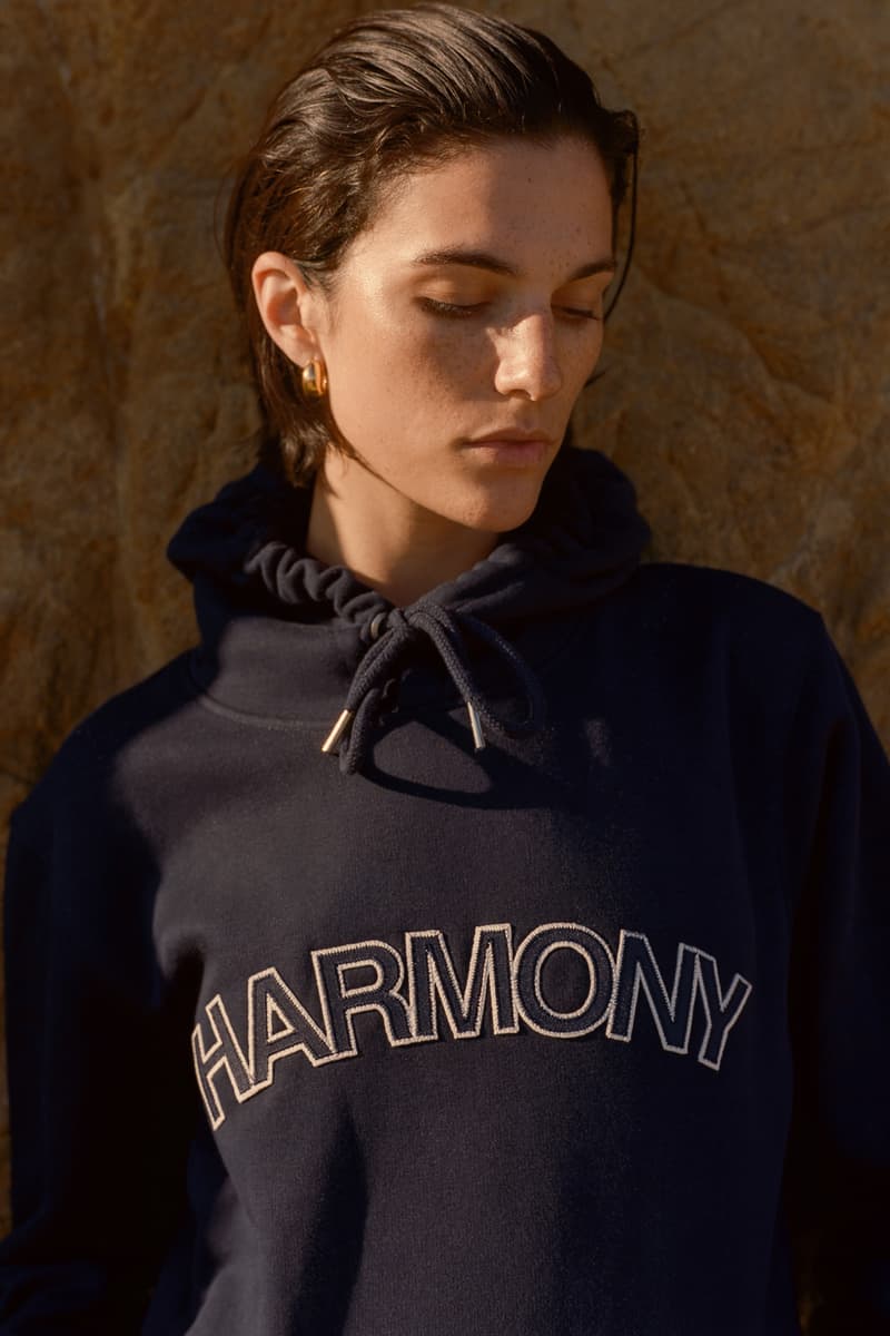 Harmony Paris USA Season 02 Campaign Hoodie Navy