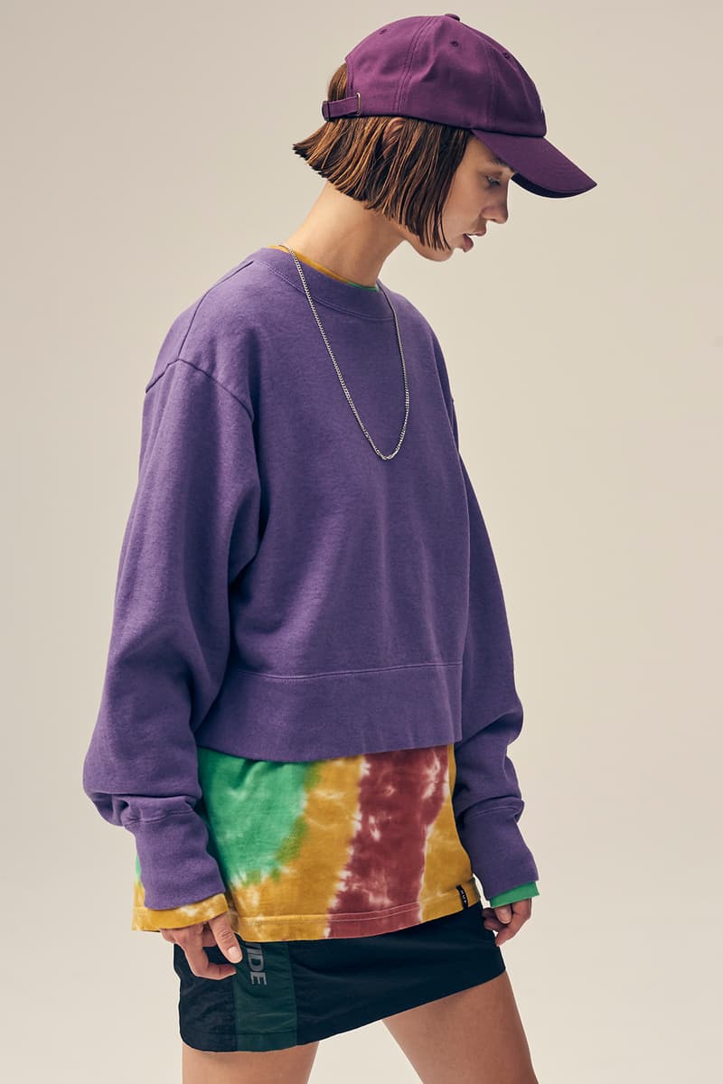 huf womens collection fall lookbook denim jackets coats jumpsuits sweaters skirts pants clothes fashion