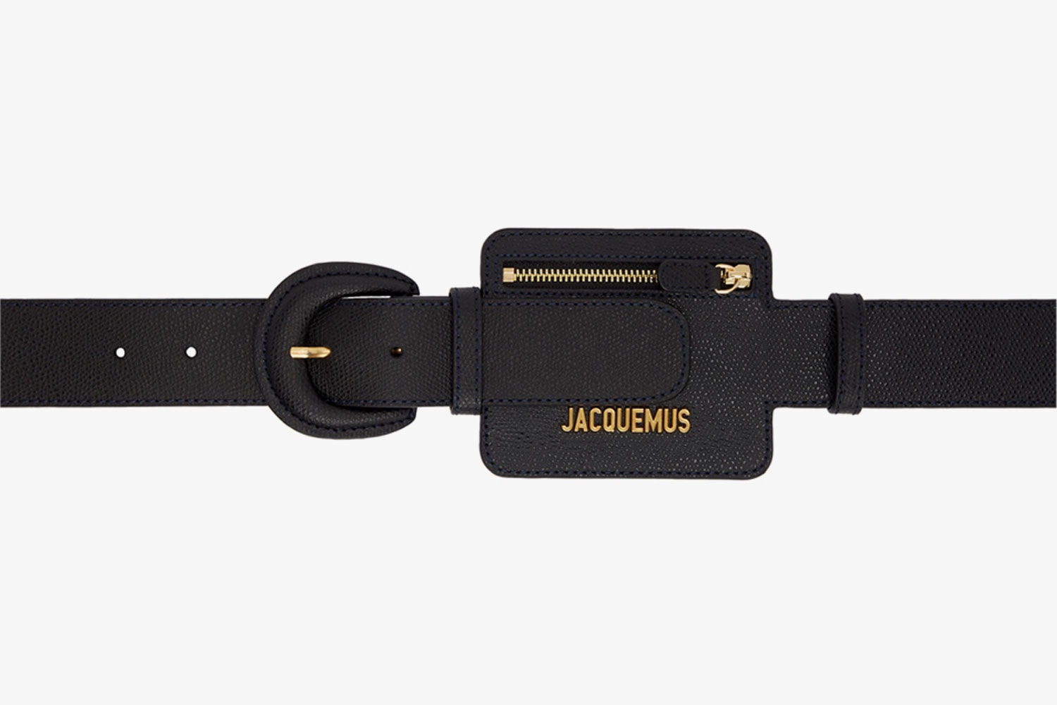 jacquemus le porte ceinture belt tiny mini bag orange black white 