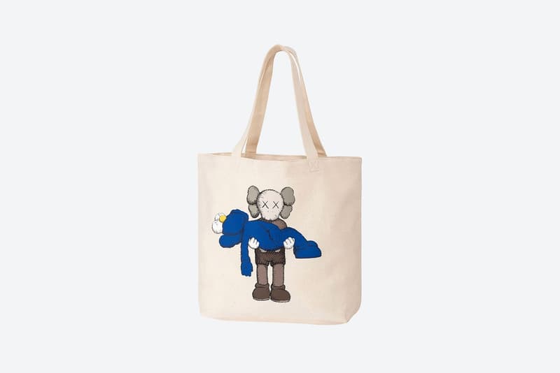 kaws uniqlo ut collection companion bff tshirts tote bags summer re release