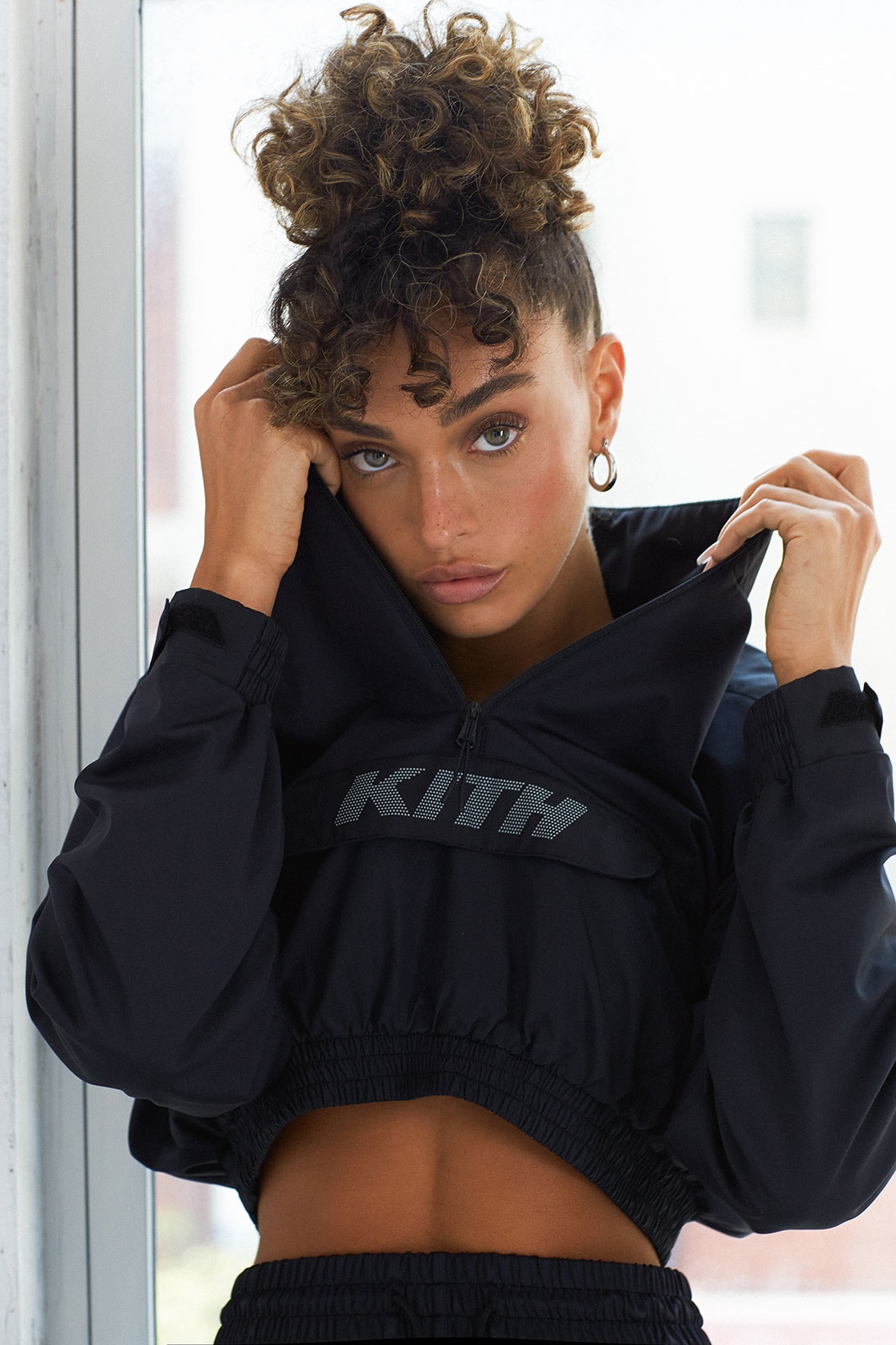 kith women sportswear fall dance yoga leggings track pants jacket biker shorts sports bra 