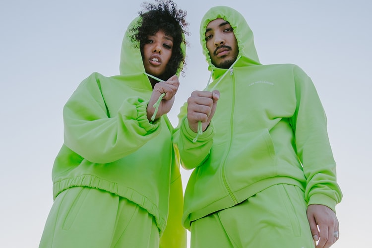 Les Benjamins' ESSENTIALS Line Features Monochrome Sweatsuit Sets