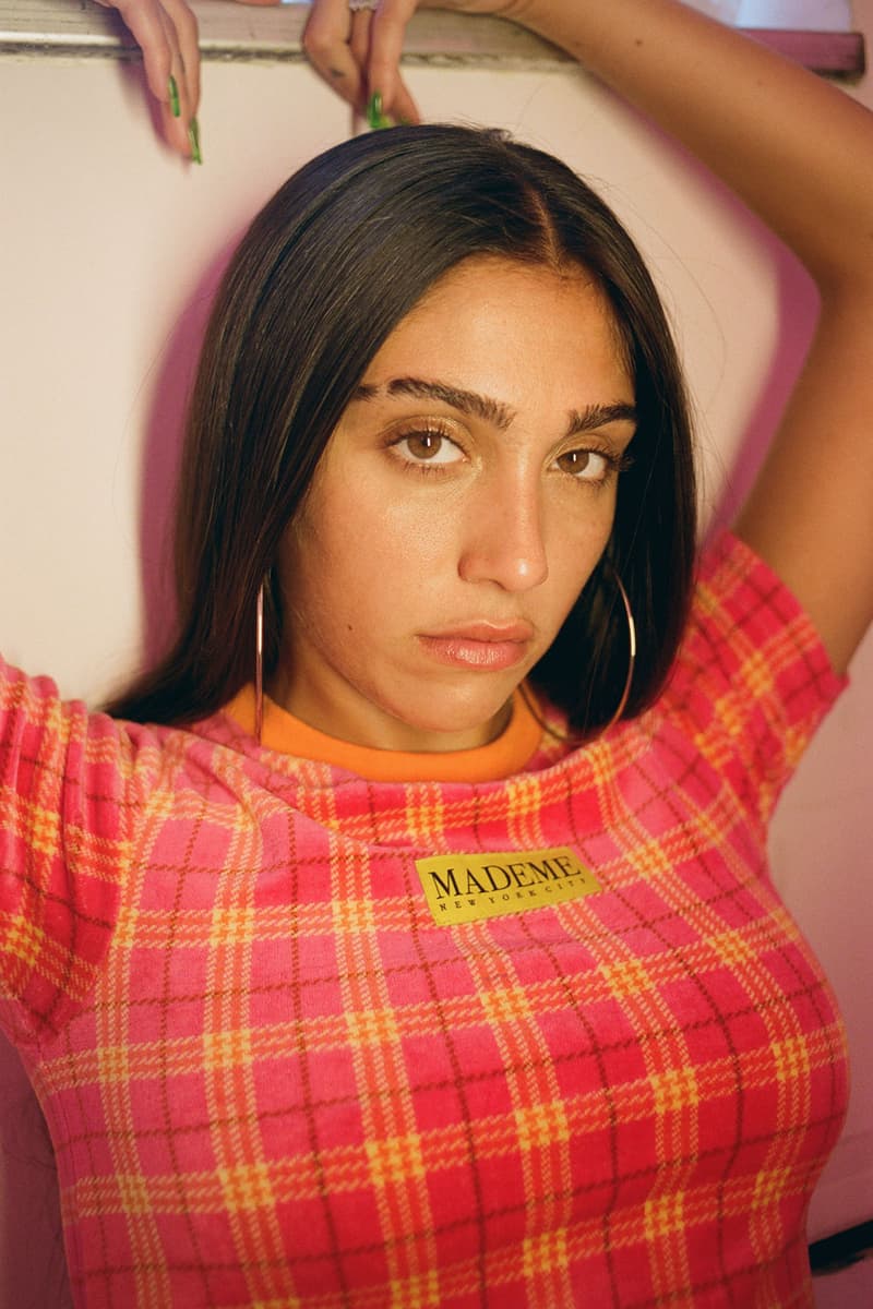 mademe erin magee fall 2019 collection lourdes lola leon matching sets vinyl velour 90s denim