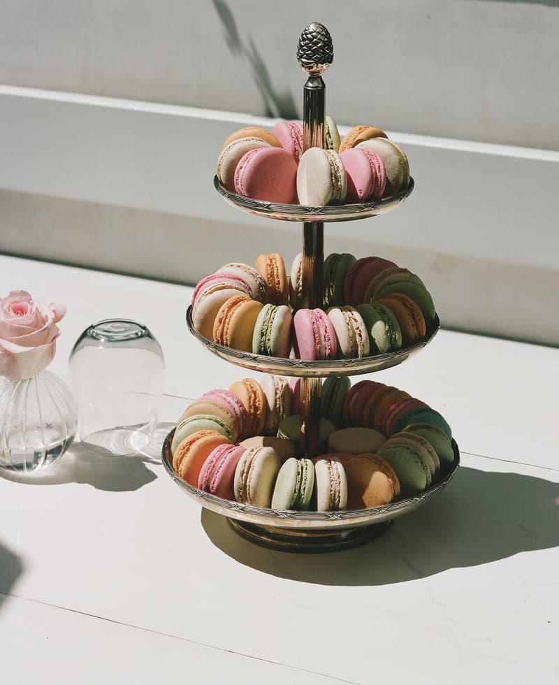 mansur gavriel lauderee cafe dessert macarons