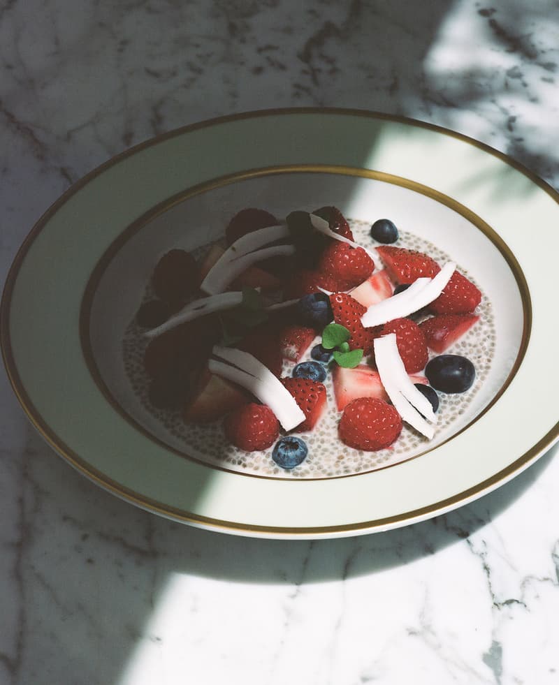 mansur gavriel lauderee cafe dessert food fruit