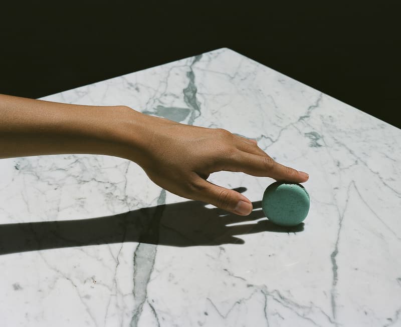 mansur gavriel lauderee cafe dessert macaron