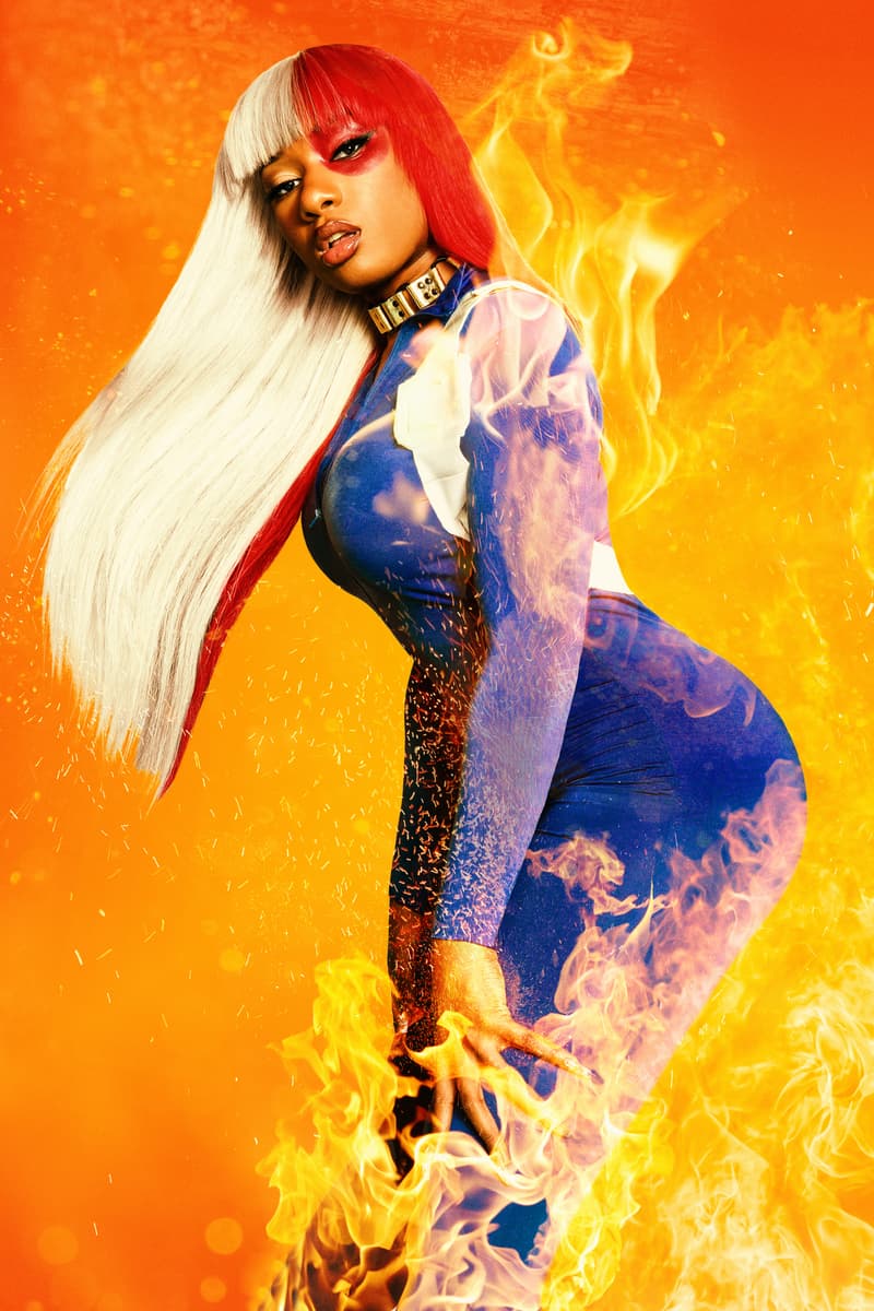 Megan Thee Stallion Paper Magazine Summer 2019 Cover Story Bodysuit Blue