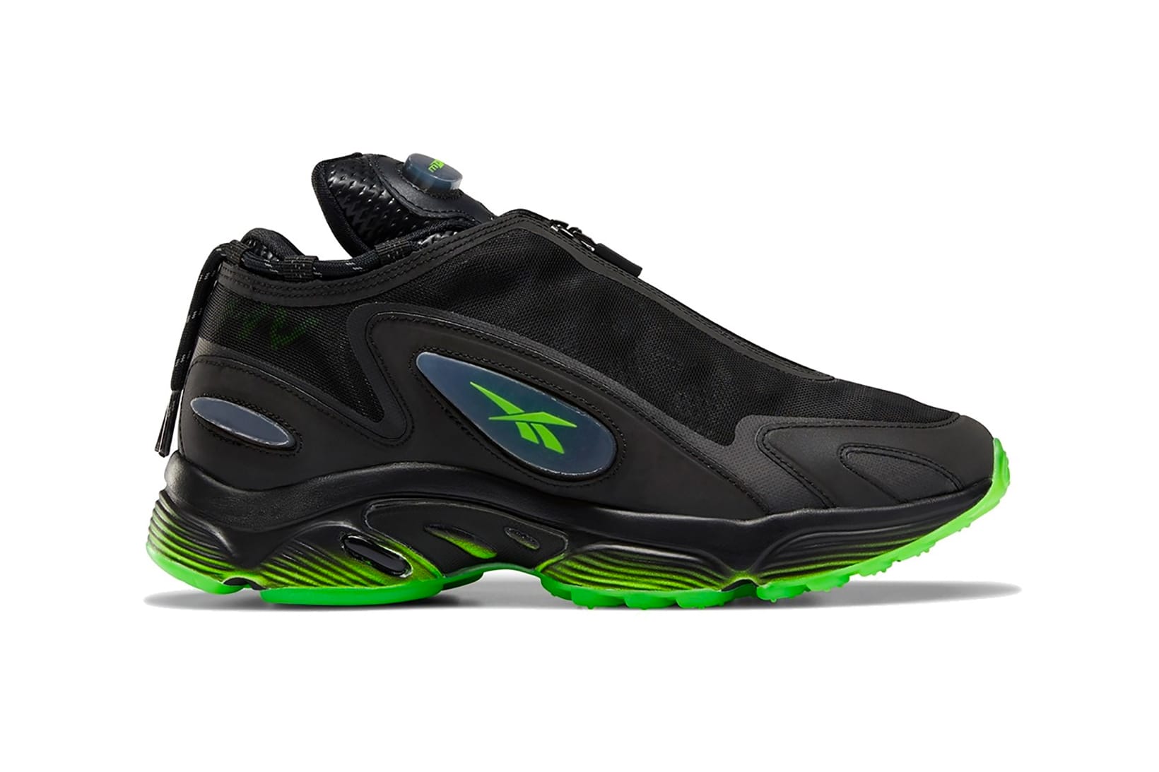 neon green reebok sneakers