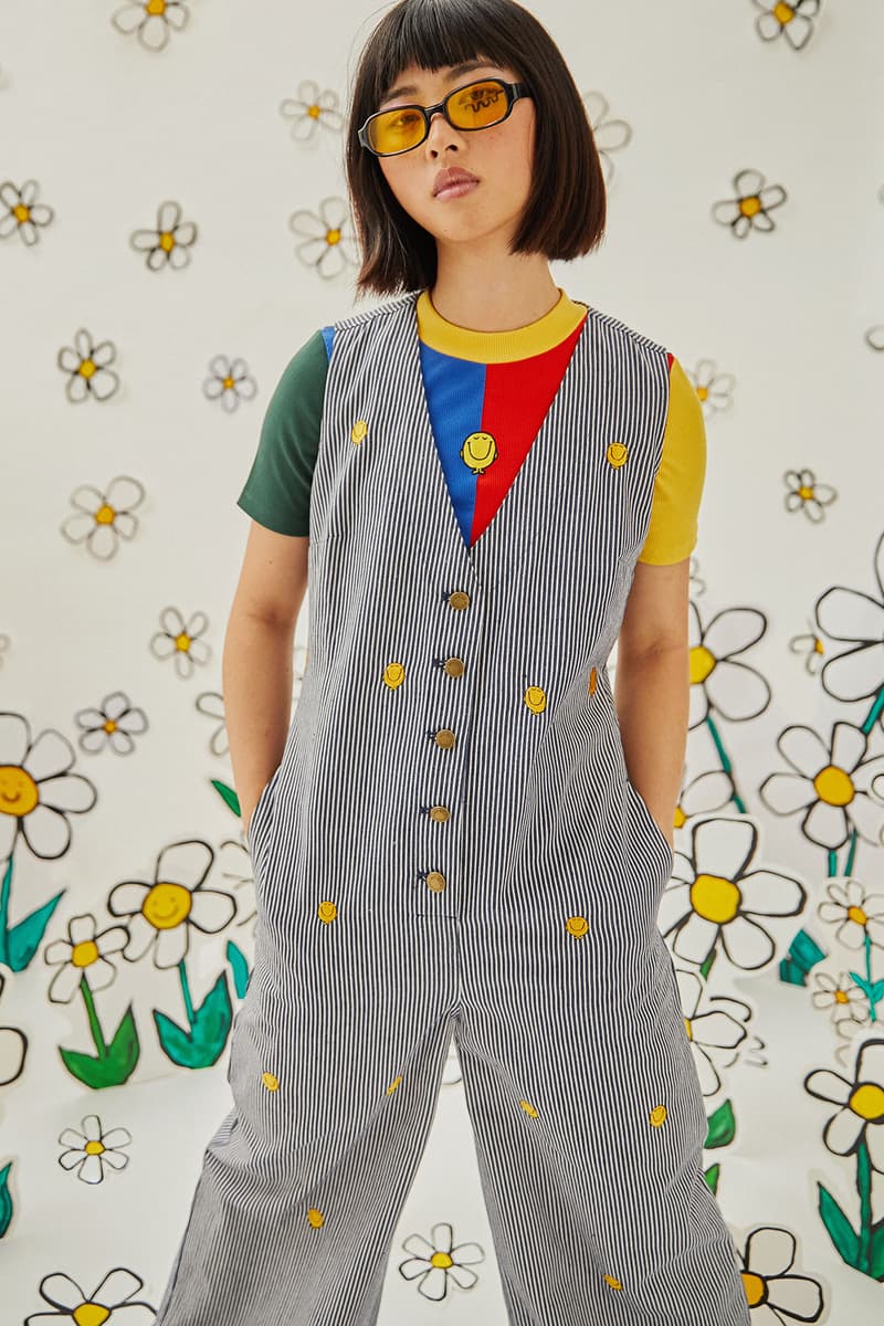lazy oaf mr men collaboration lazy happy walter the worm cartoon childrens book knitwear pants t-shirts