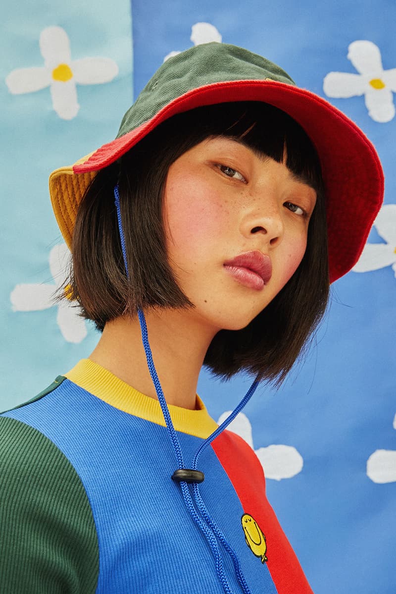 lazy oaf mr men collaboration lazy happy walter the worm cartoon childrens book knitwear pants t-shirts
