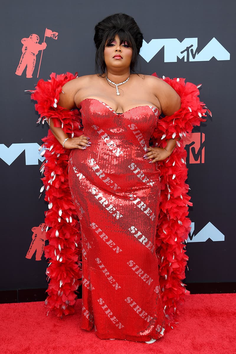 mtv video music awards 2019 red carpet lizzo