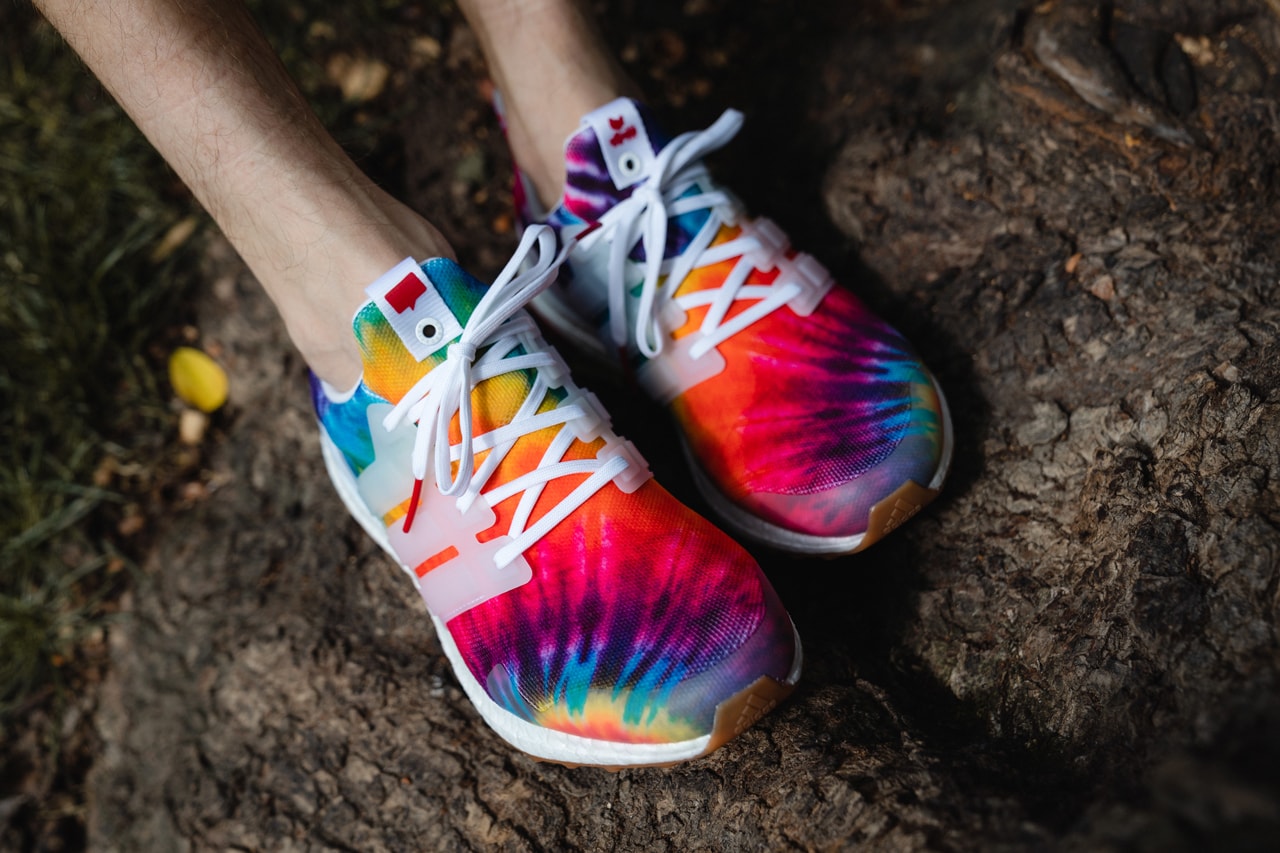 nice kicks adidas consortium ultraboost tie-dye woodstock release price details hippie