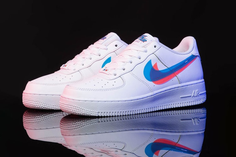 You'll Need 3D Glasses to Take a Peep at Nike's Latest Air Force 1